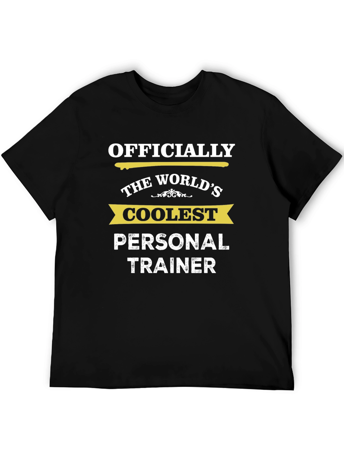 Coolest Personal Trainer Black T-Shirt