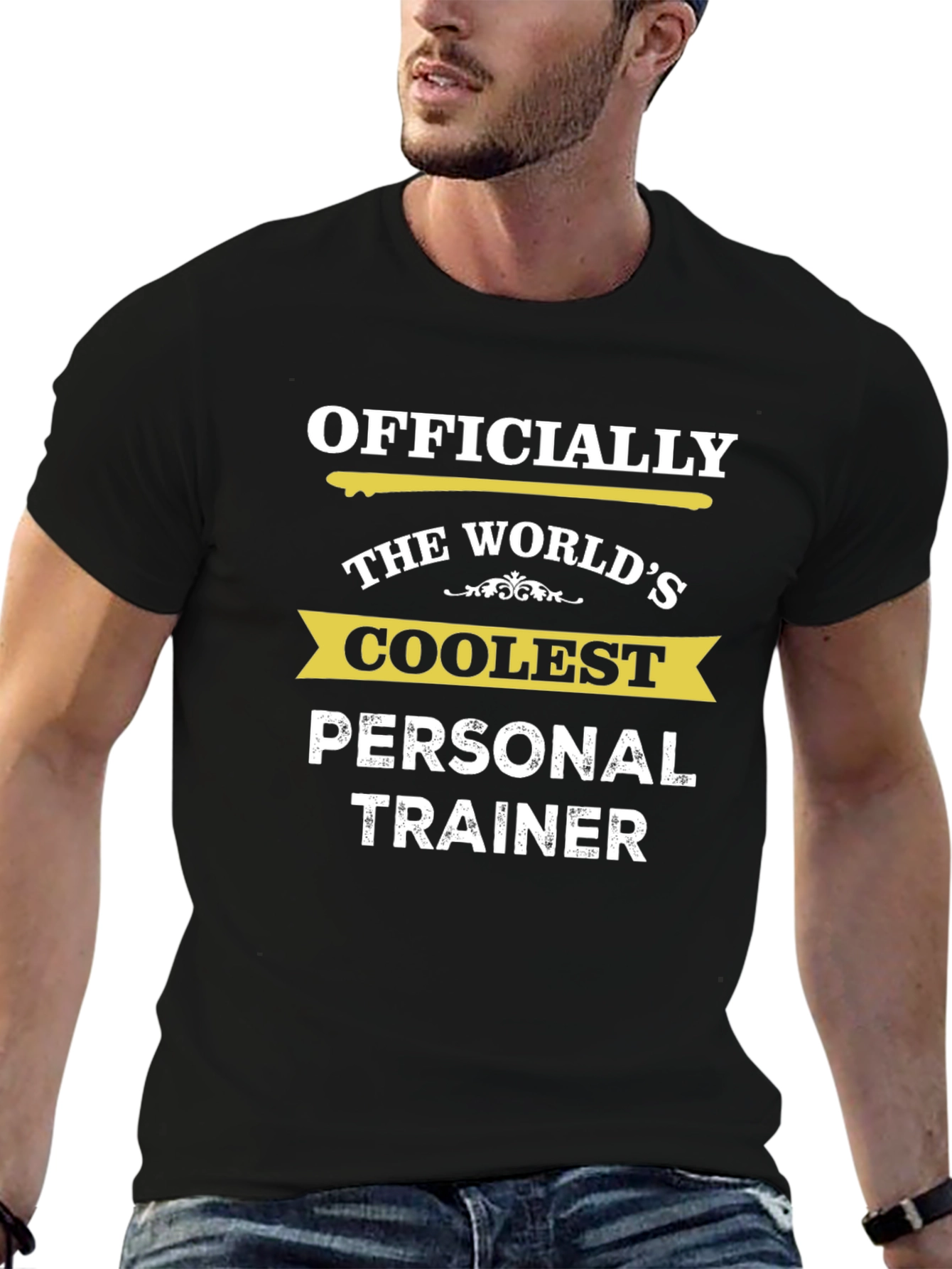 Coolest Personal Trainer Black T-Shirt