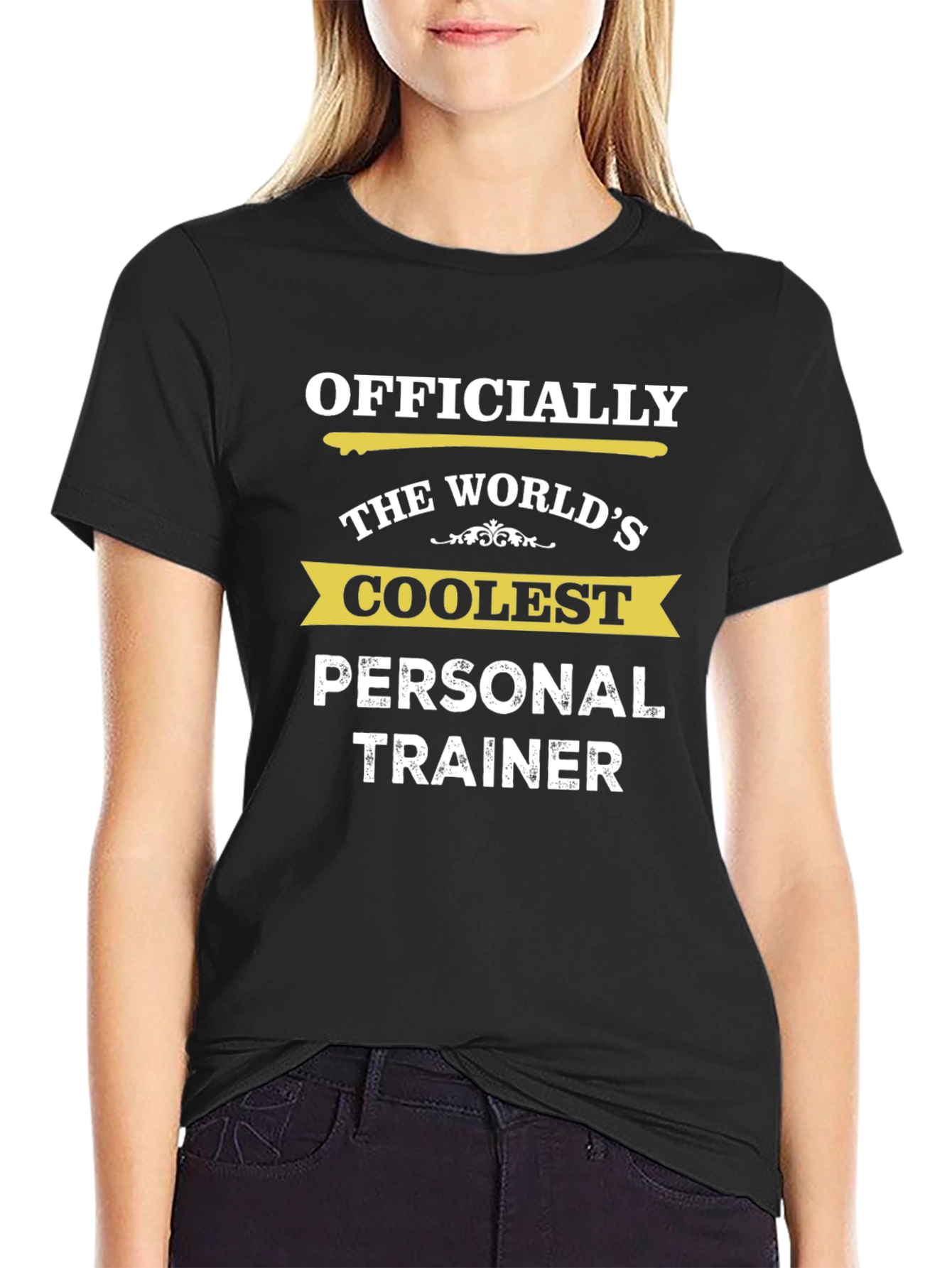 Coolest Personal Trainer Black T-Shirt