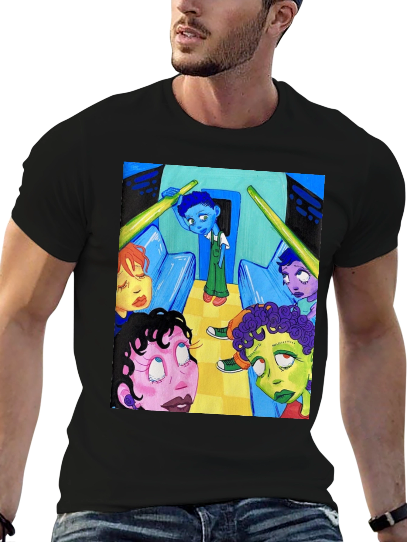 Vibrant Rugrats-Inspired Graphic Tee