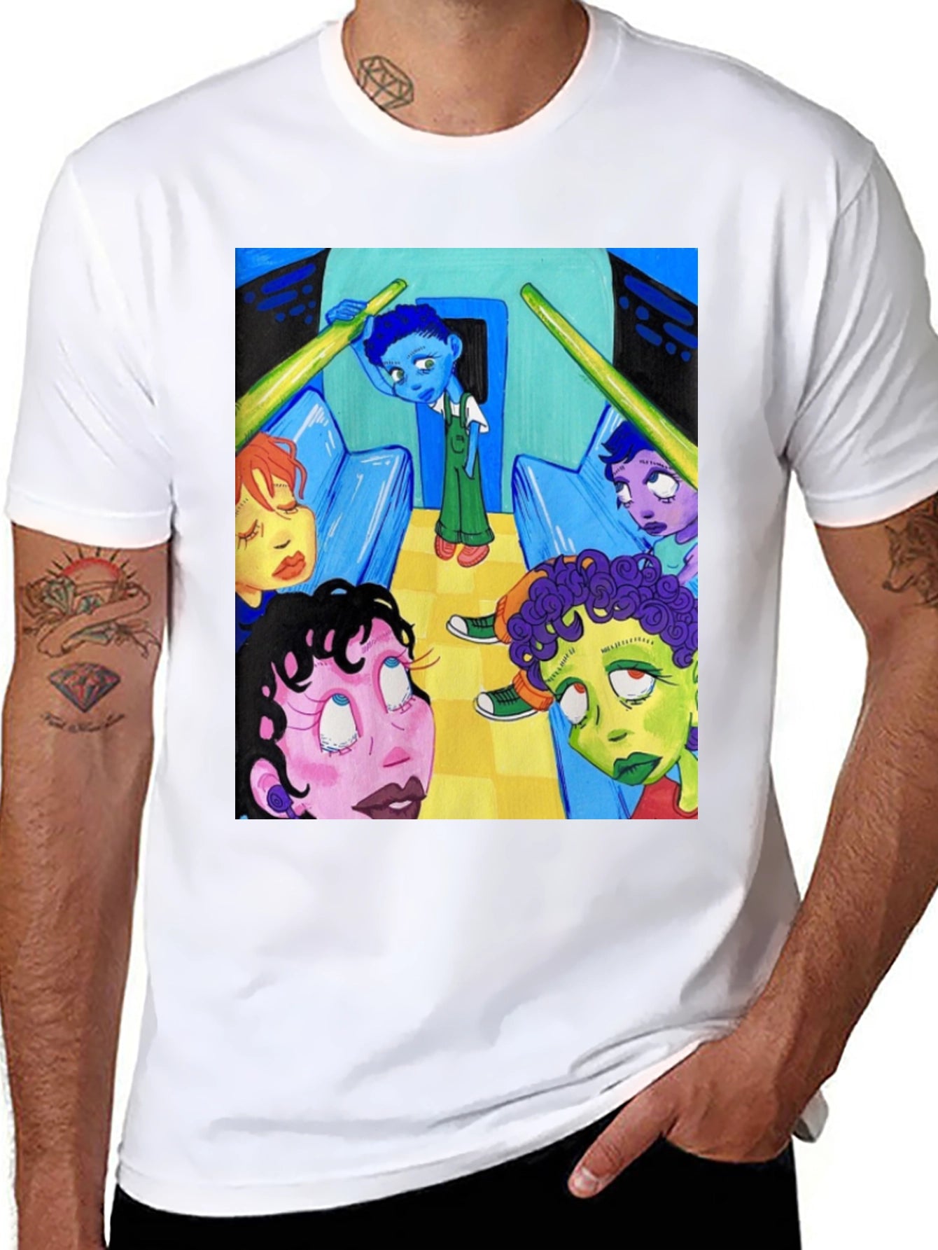 Vibrant Rugrats-Inspired Graphic Tee