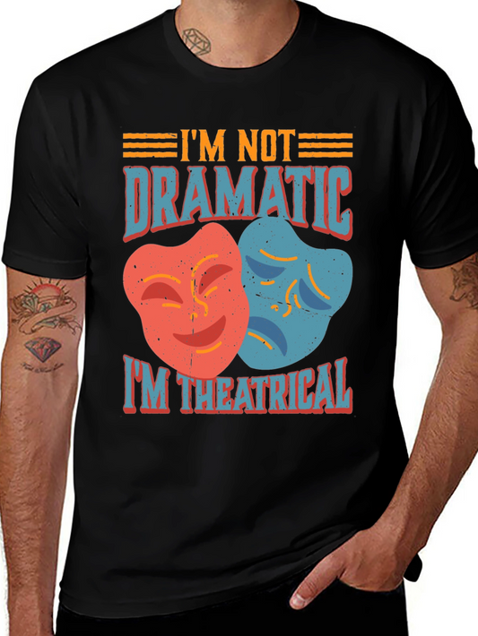 Theatrical T-Shirt - Drama Masks