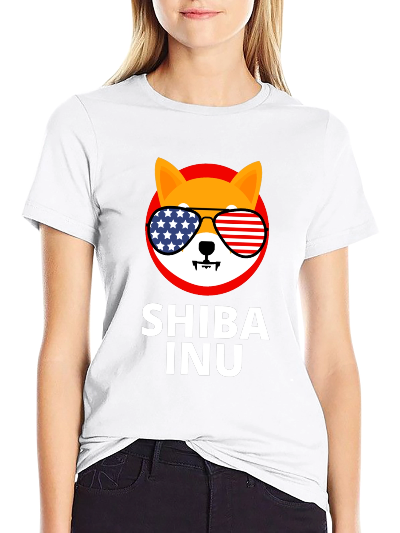 Shiba Inu Patriotic T-Shirt