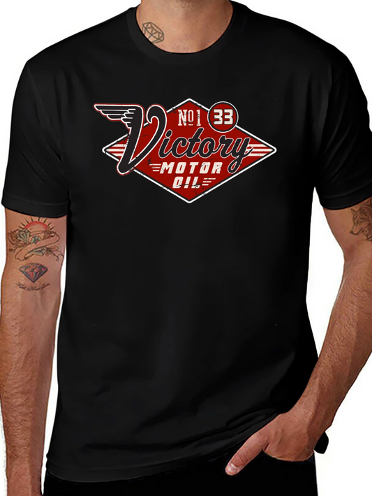 Victory Motor Oil Graphic T-Shirt