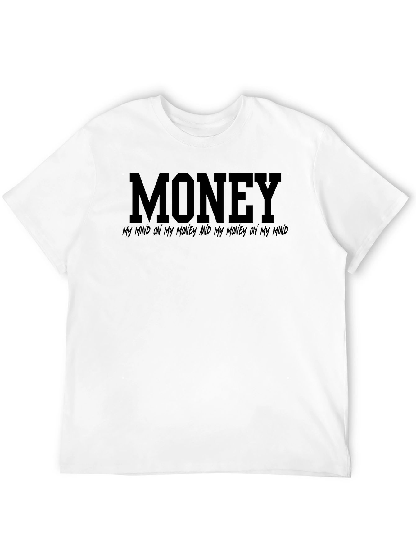 Money Mind T-Shirt - Black