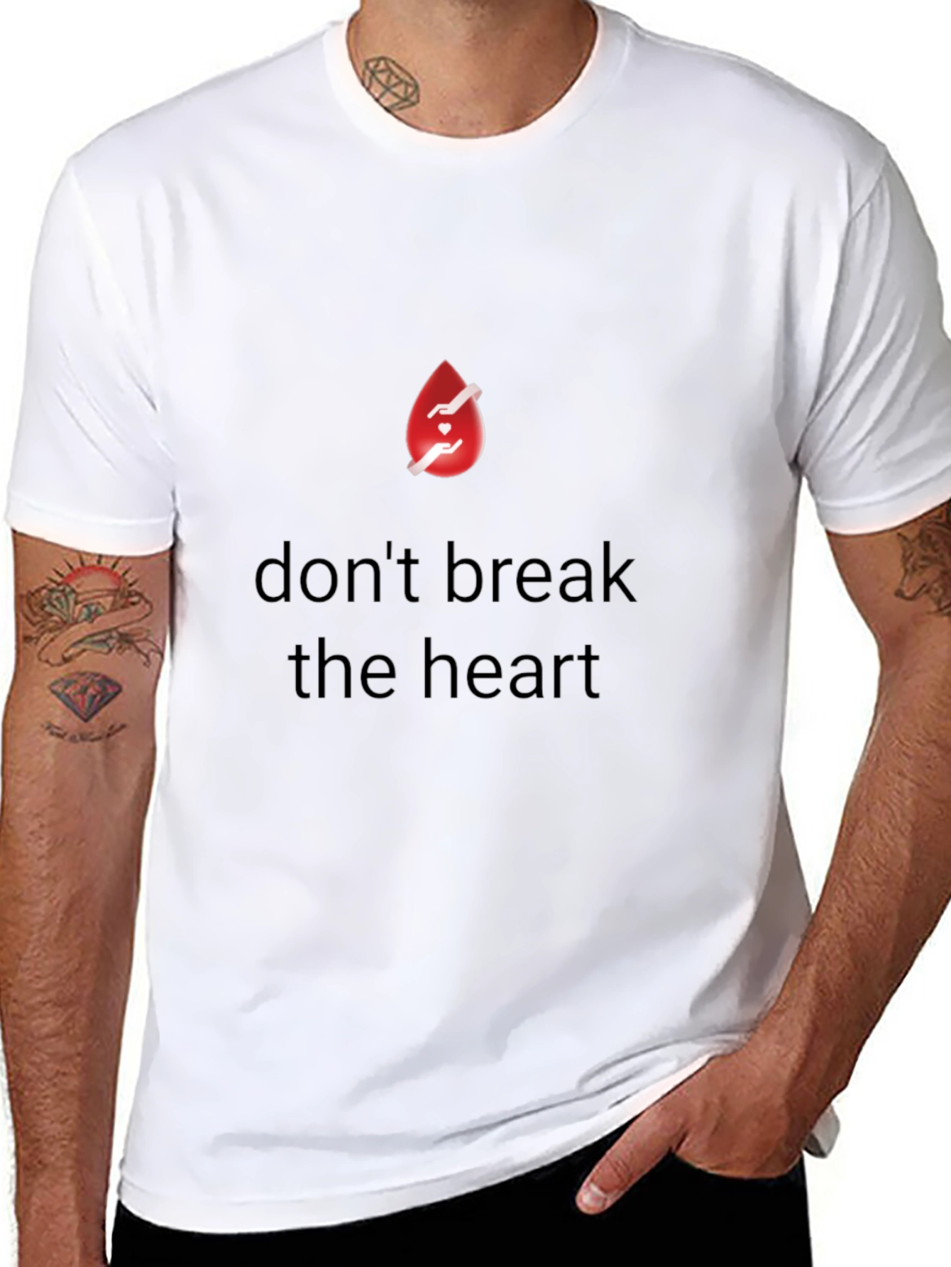 Dont Break The Heart Graphic Tee