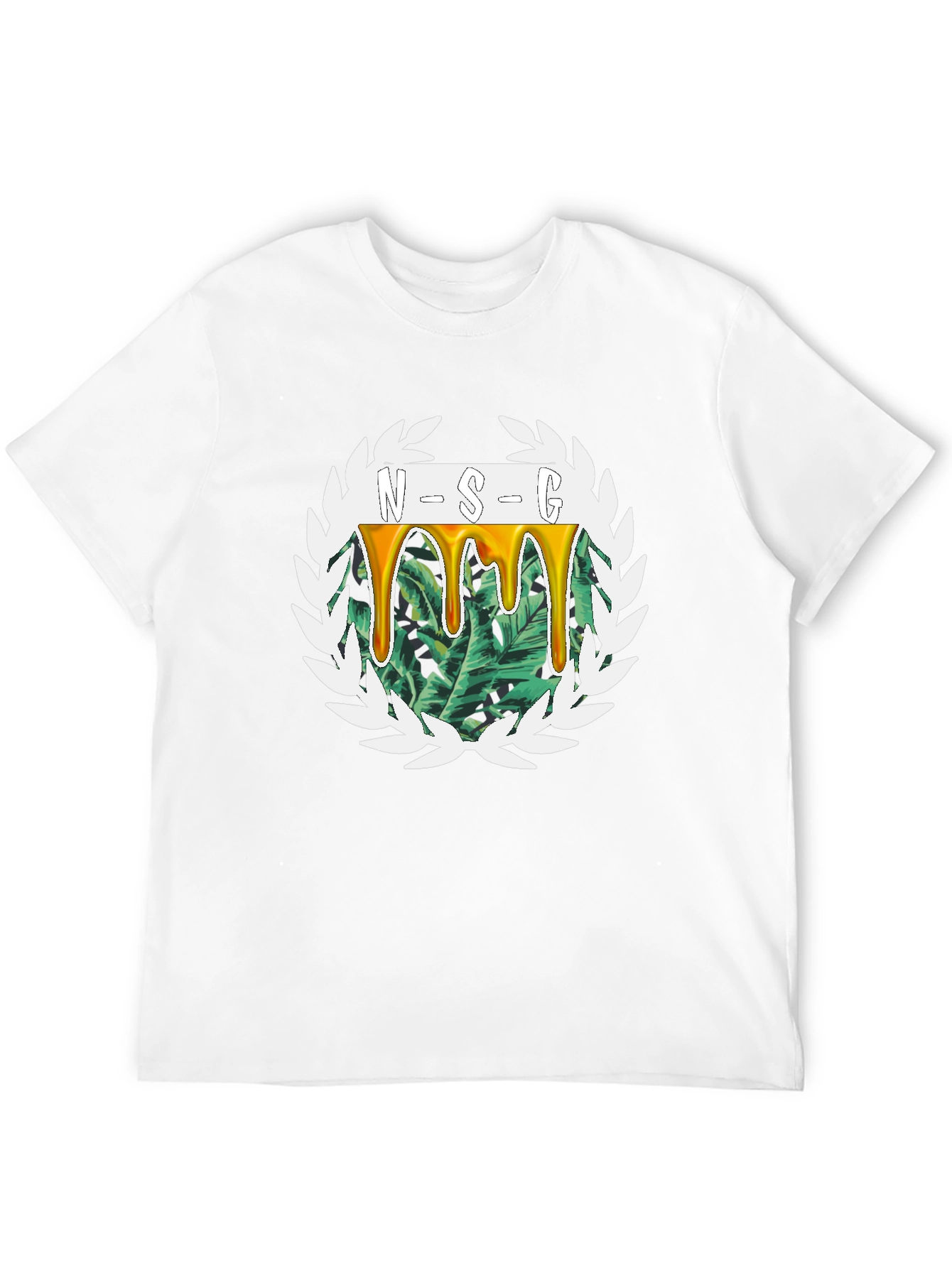 NSG Graphic Tee - Tropical Drip Design