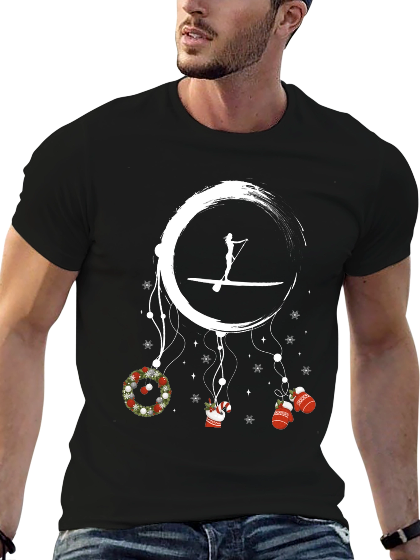 Paddleboard Christmas Dream T-shirt