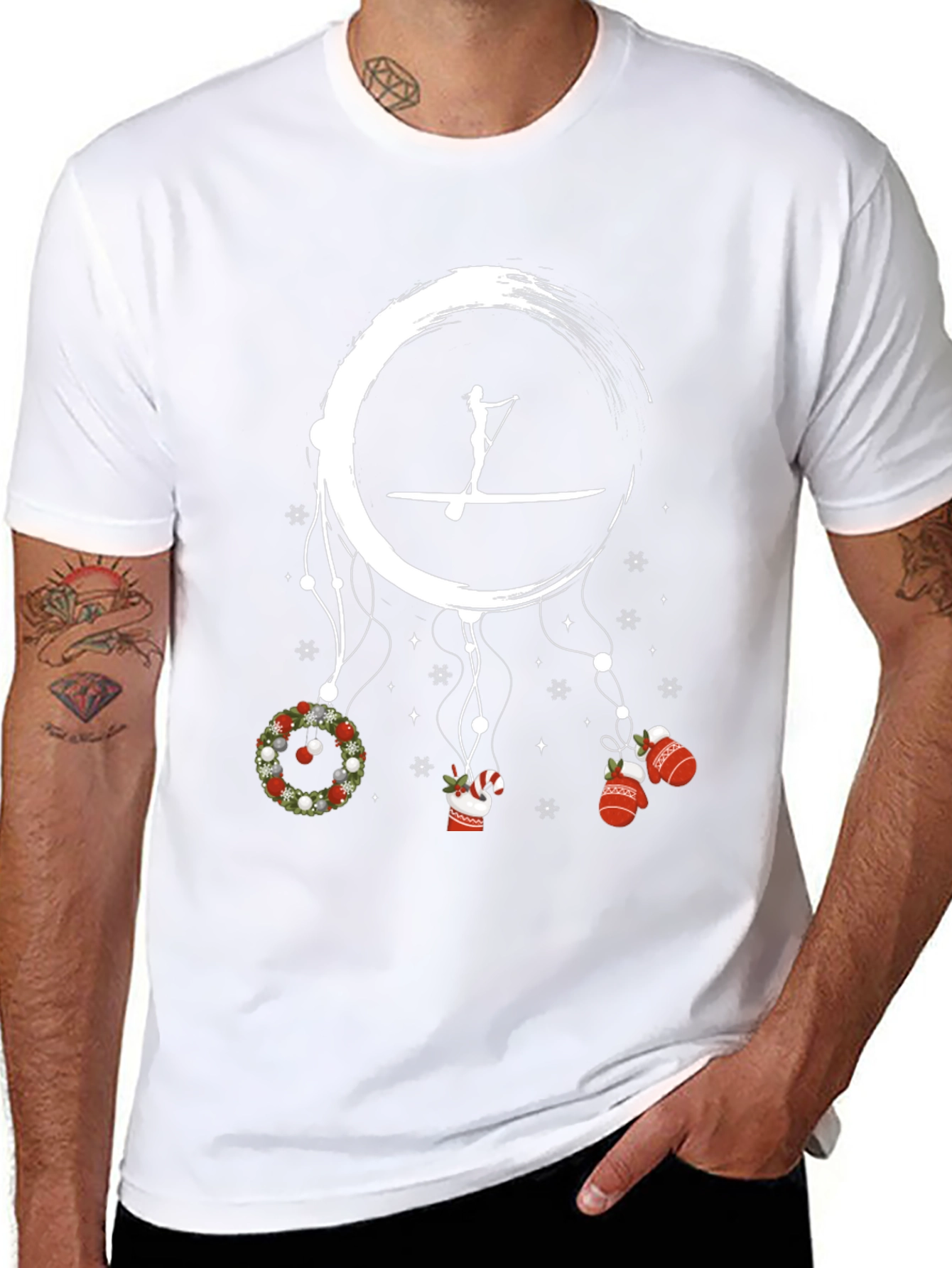 Paddleboard Christmas Dream T-shirt
