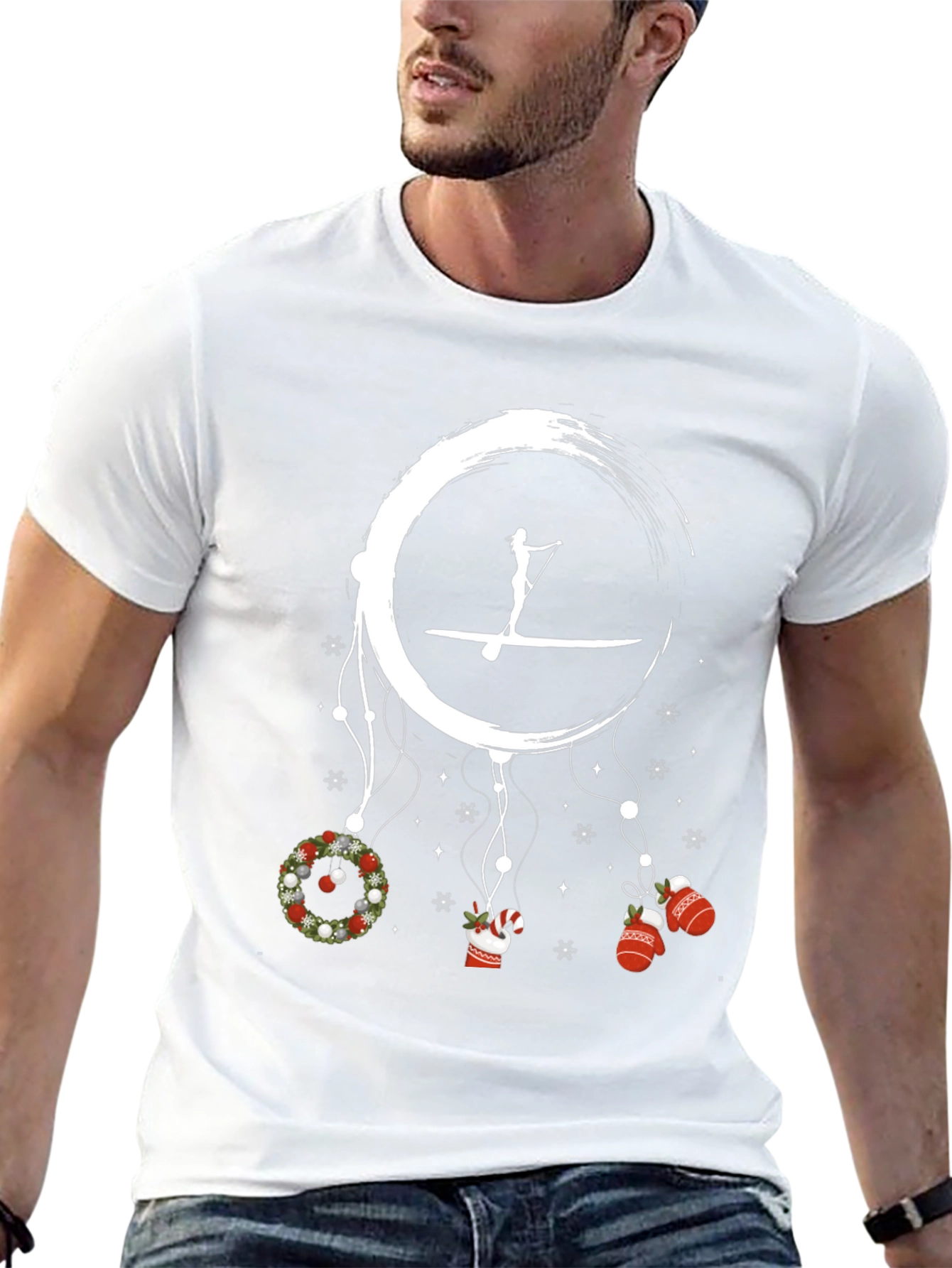 Paddleboard Christmas Dream T-shirt