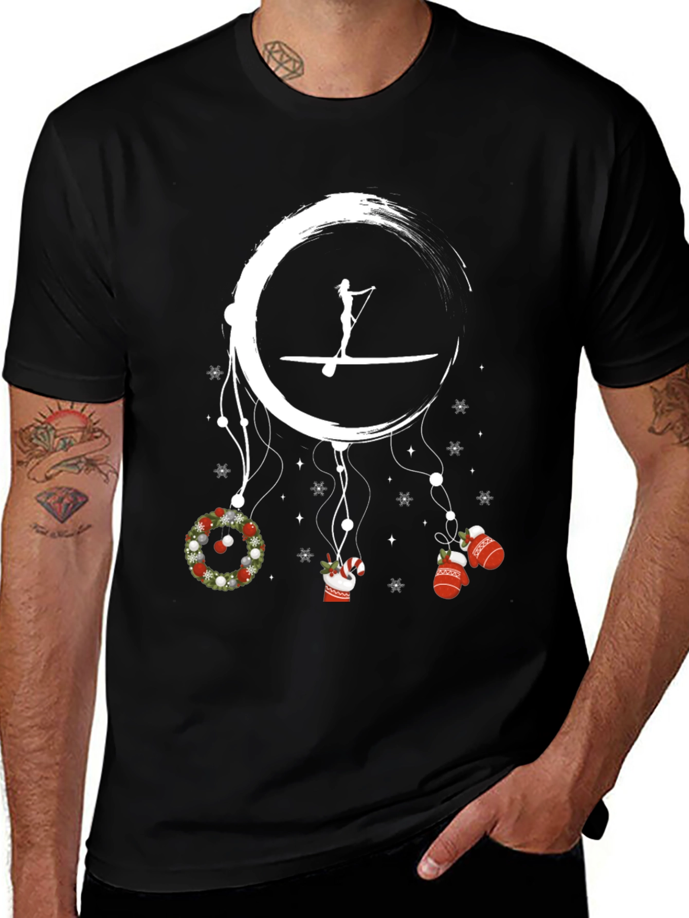 Paddleboard Christmas Dream T-shirt