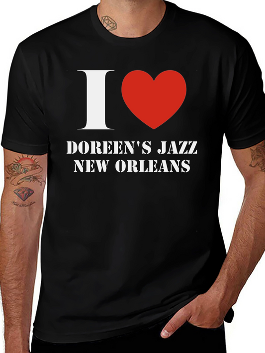 Doreens Jazz New Orleans T-Shirt - Black