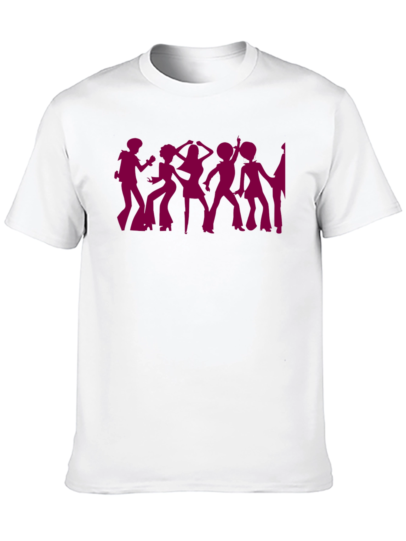 Retro Disco Dancer Silhouette T-Shirt