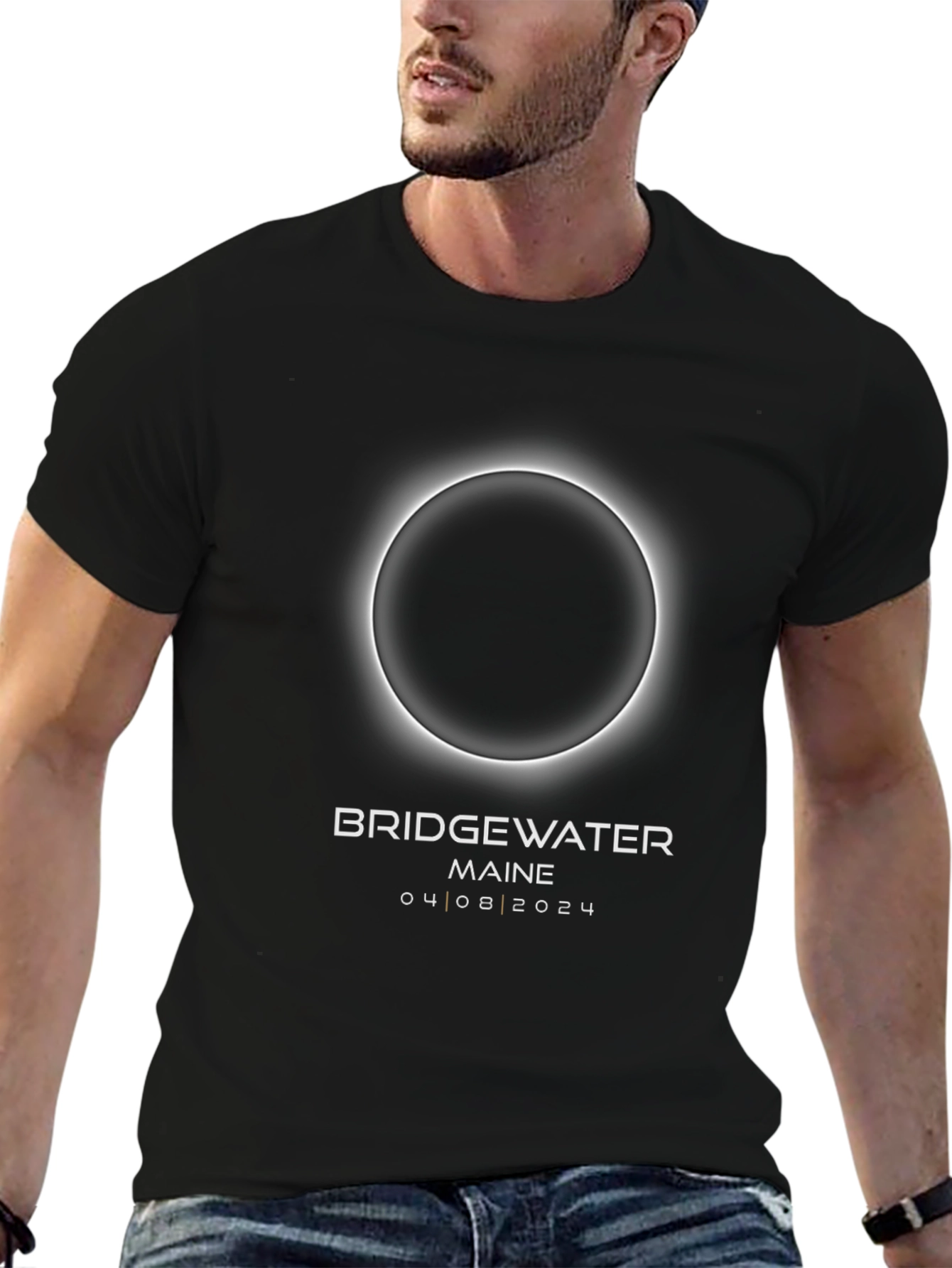 Bridgewater Maine Eclipse 2024 T-Shirt