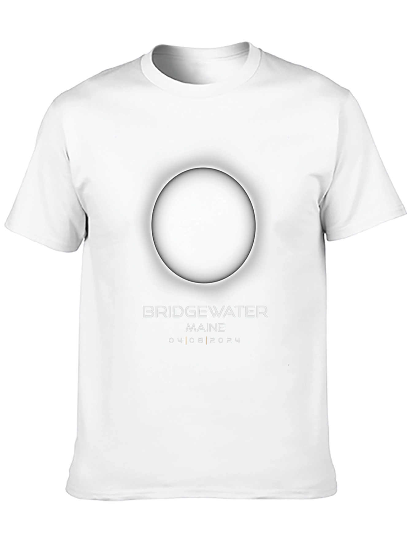 Bridgewater Maine Eclipse 2024 T-Shirt