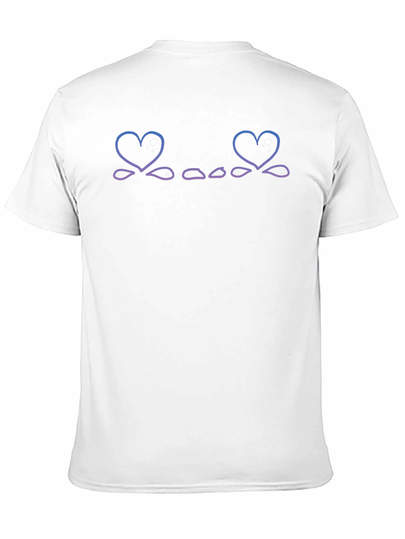 Heart Eyes Emoji Graphic Tee - Casual Black T-Shirt