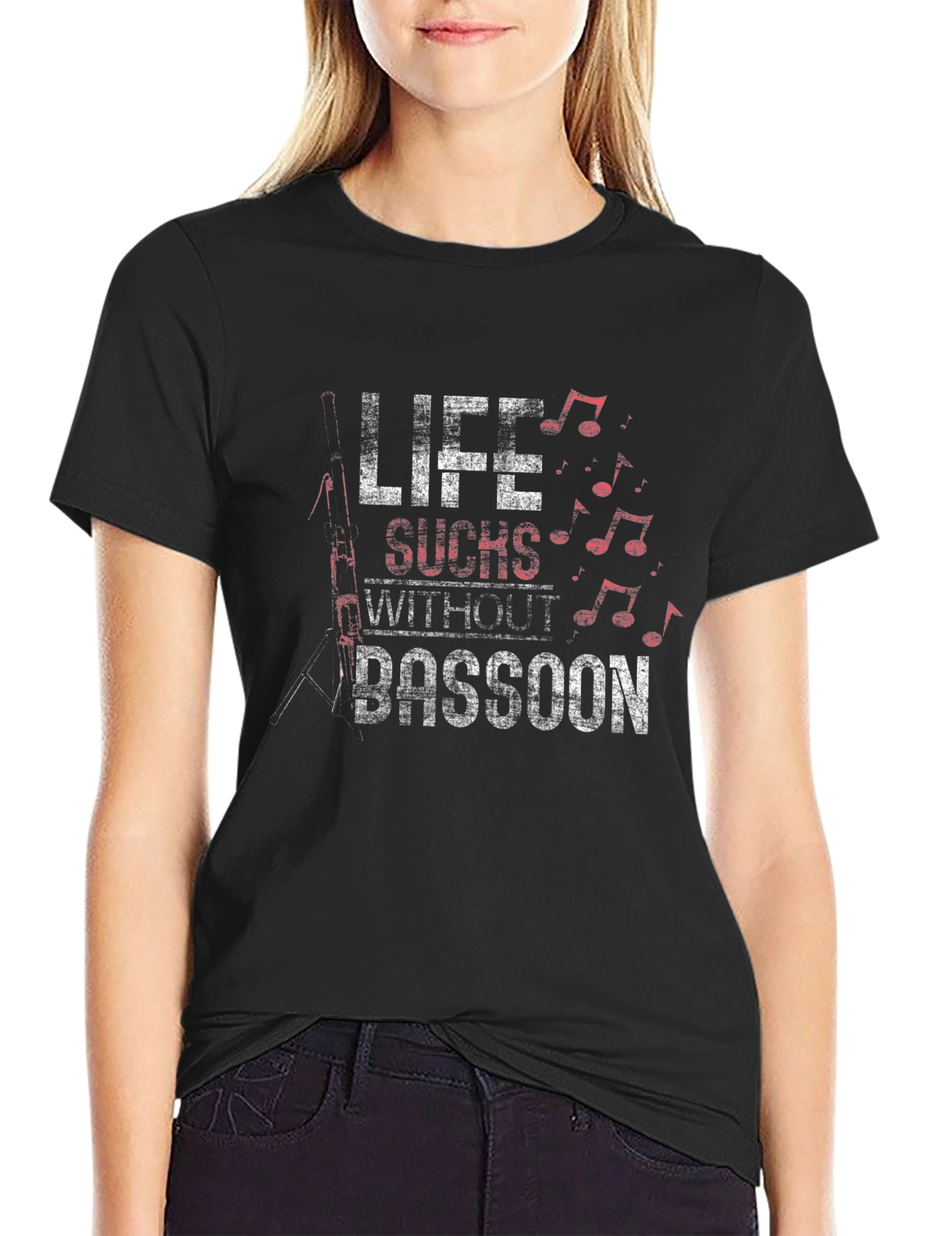 Life Sucks Without Bassoon T-Shirt