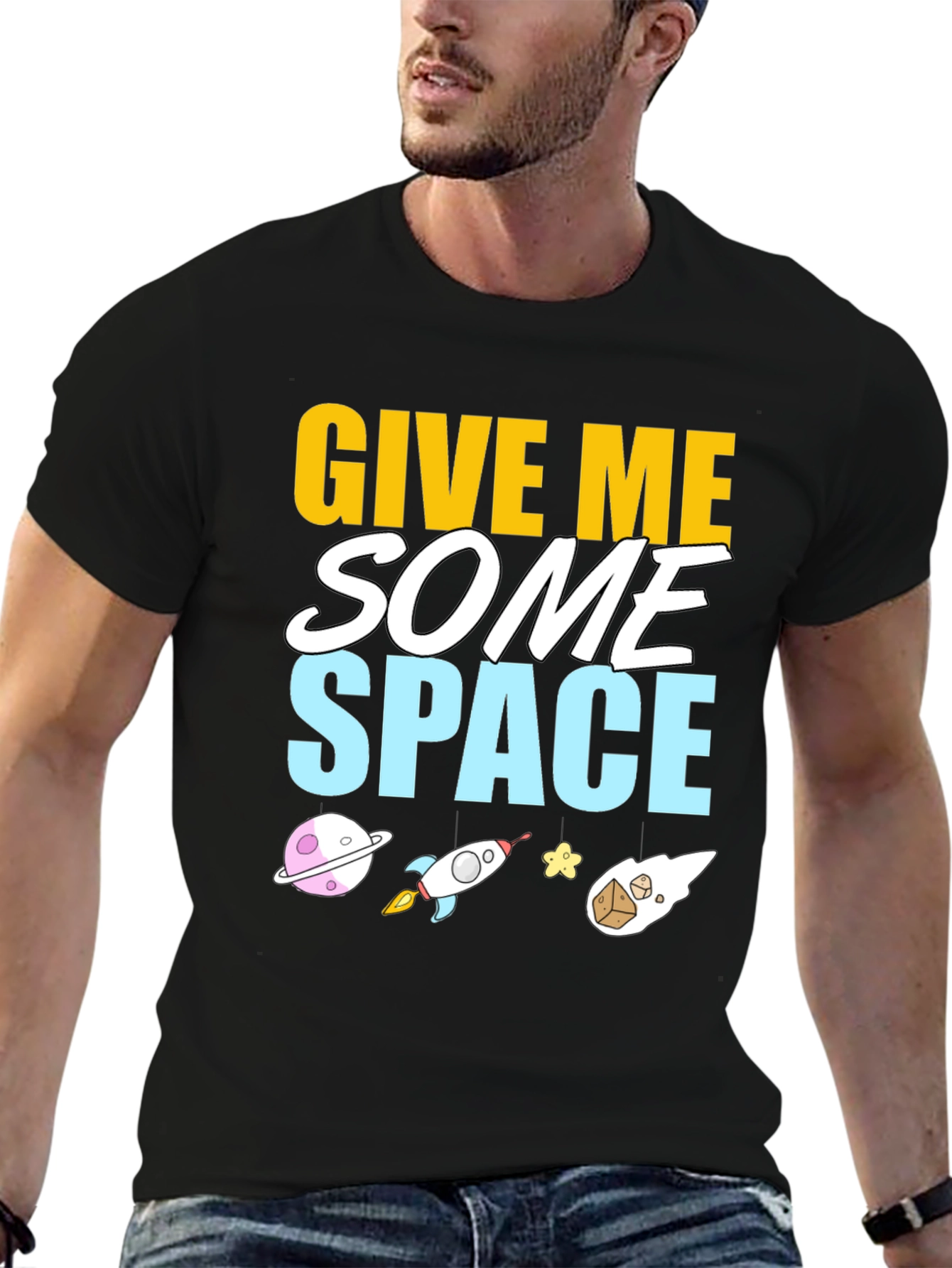 Give Me Some Space Graphic T-Shirt