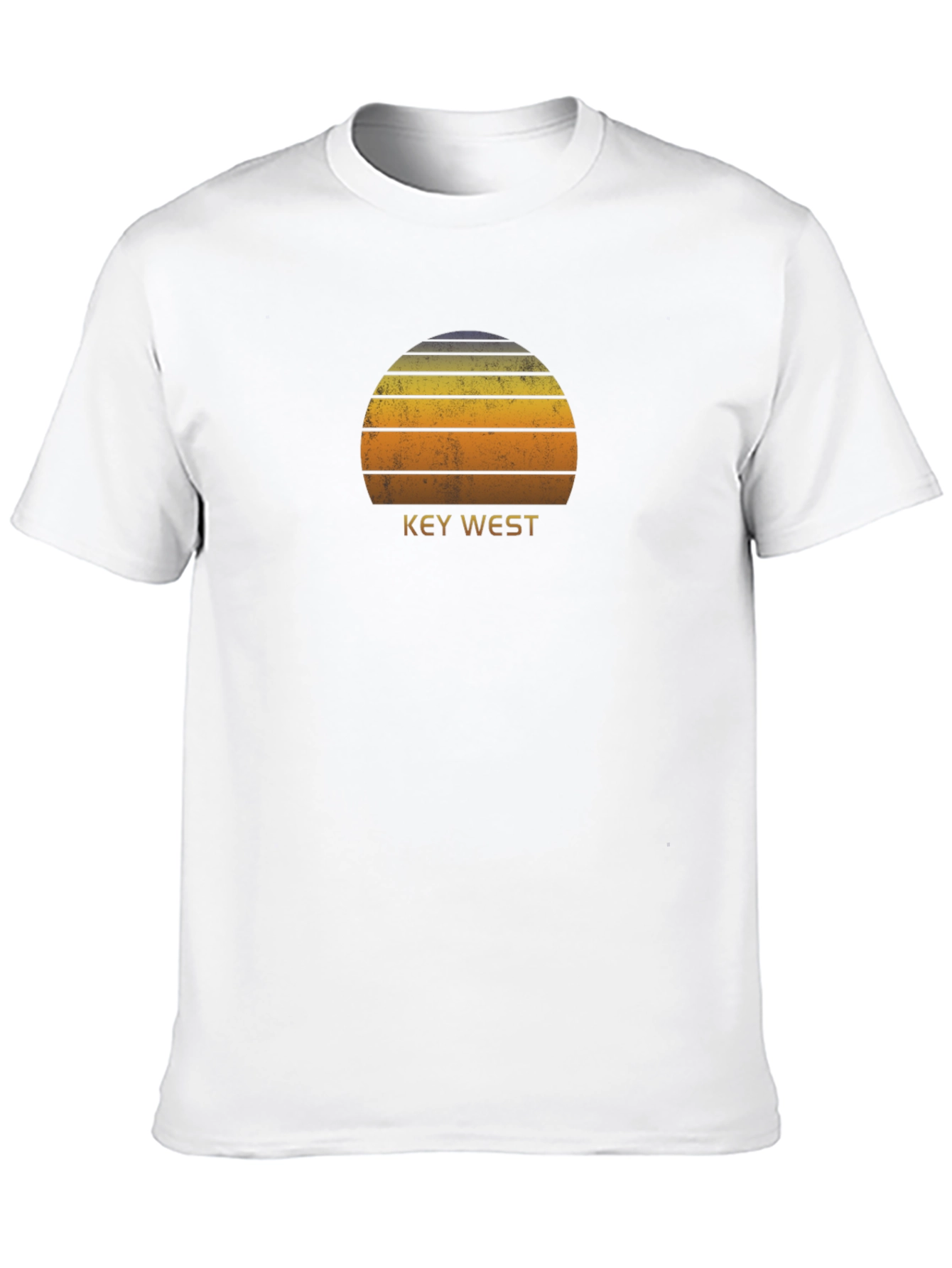 Key West Sunset T-Shirt - Retro Graphic Tee