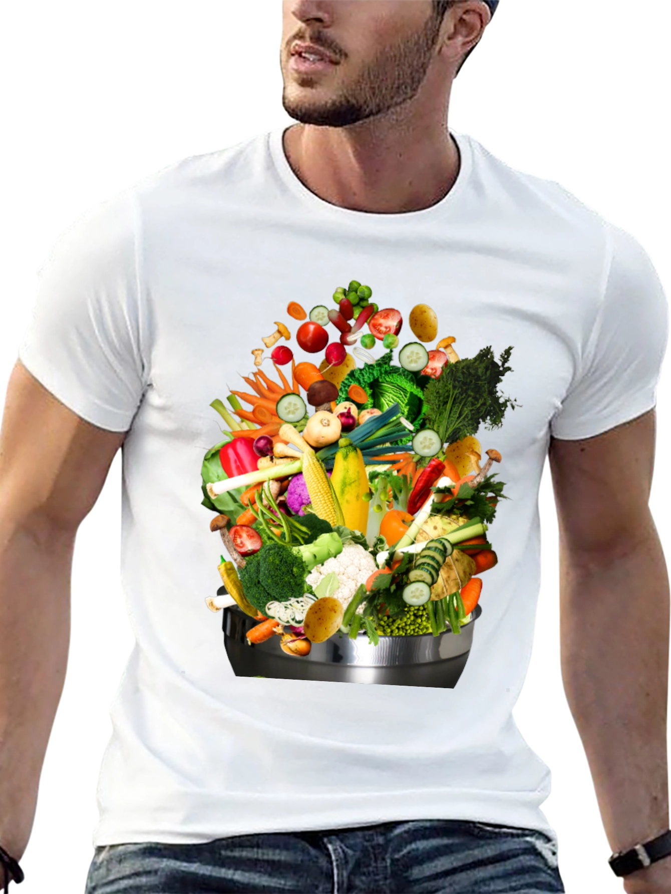 Vegetable Medley Graphic T-Shirt