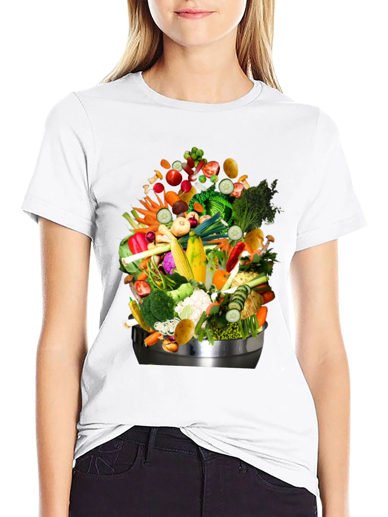 Vegetable Medley Graphic T-Shirt