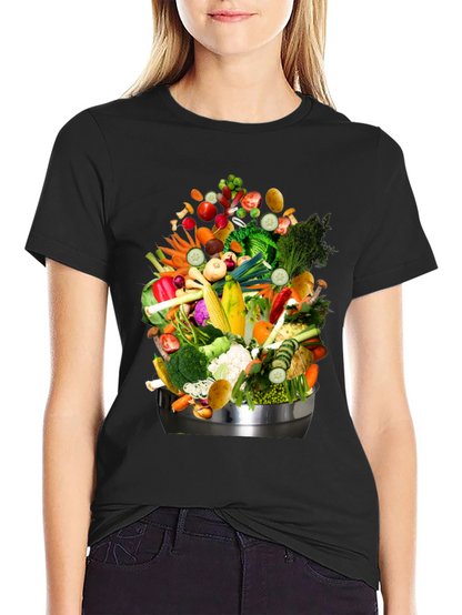 Vegetable Medley Graphic T-Shirt