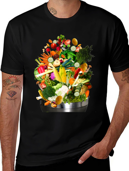 Vegetable Medley Graphic T-Shirt