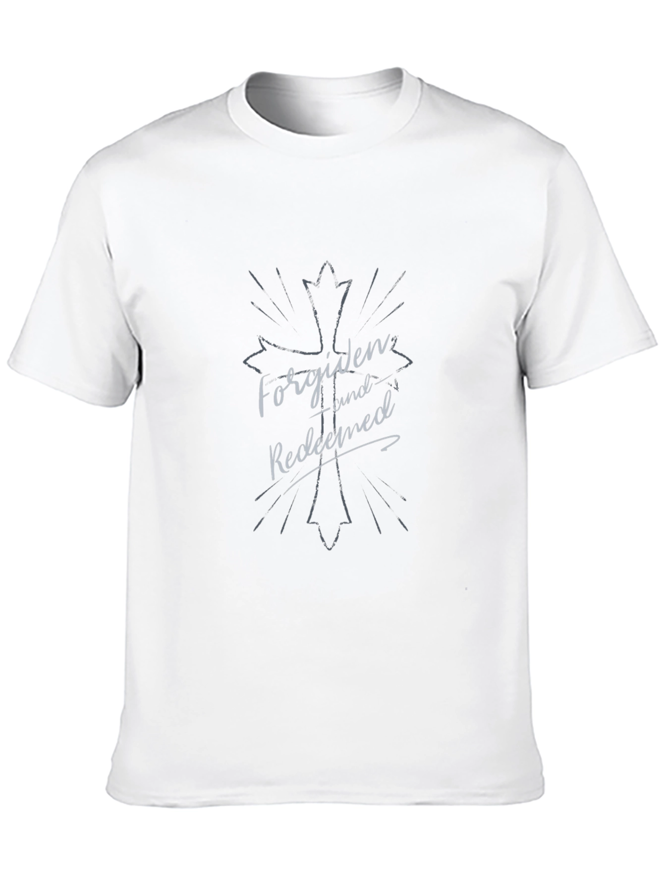 Forgiven and Redeemed Graphic Tee - Christian Apparel