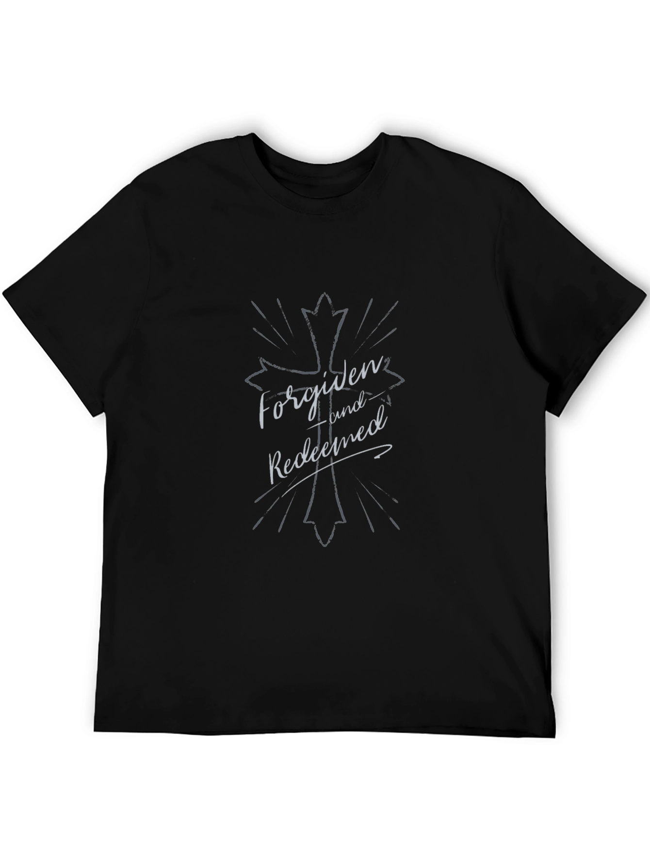 Forgiven and Redeemed Graphic Tee - Christian Apparel