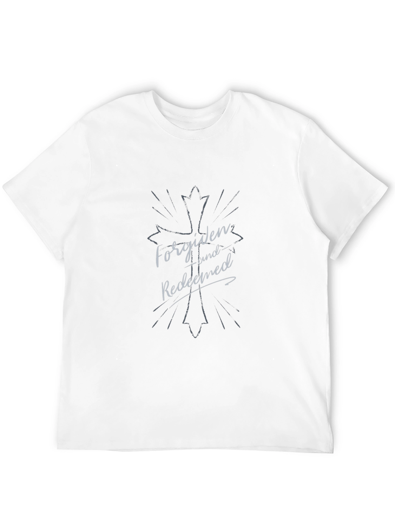Forgiven and Redeemed Graphic Tee - Christian Apparel