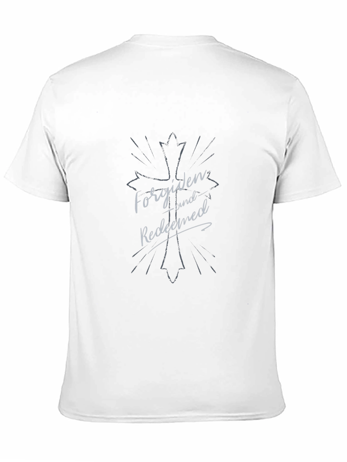 Forgiven and Redeemed Graphic Tee - Christian Apparel