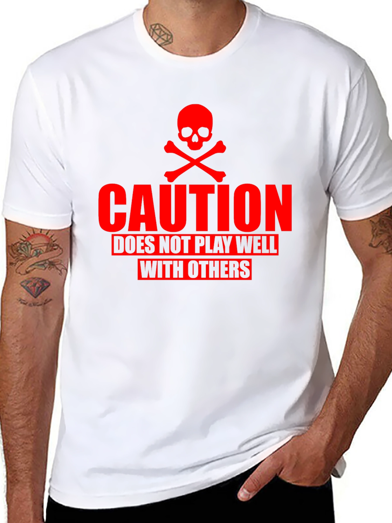 Caution: Does Not Play Well T-Shirt