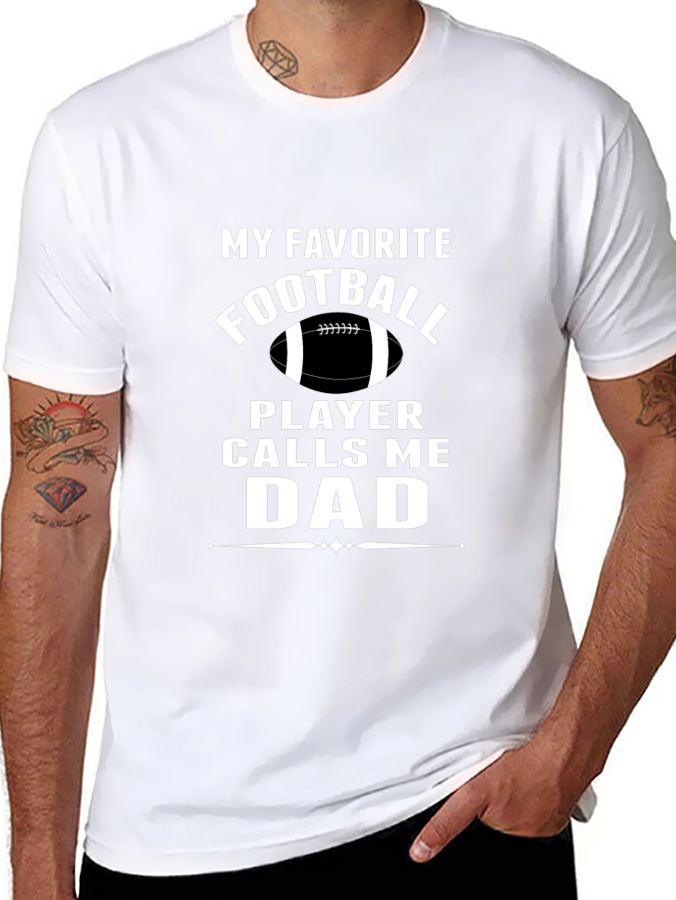 My Favorite Football Player Calls Me Dad T-Shirt