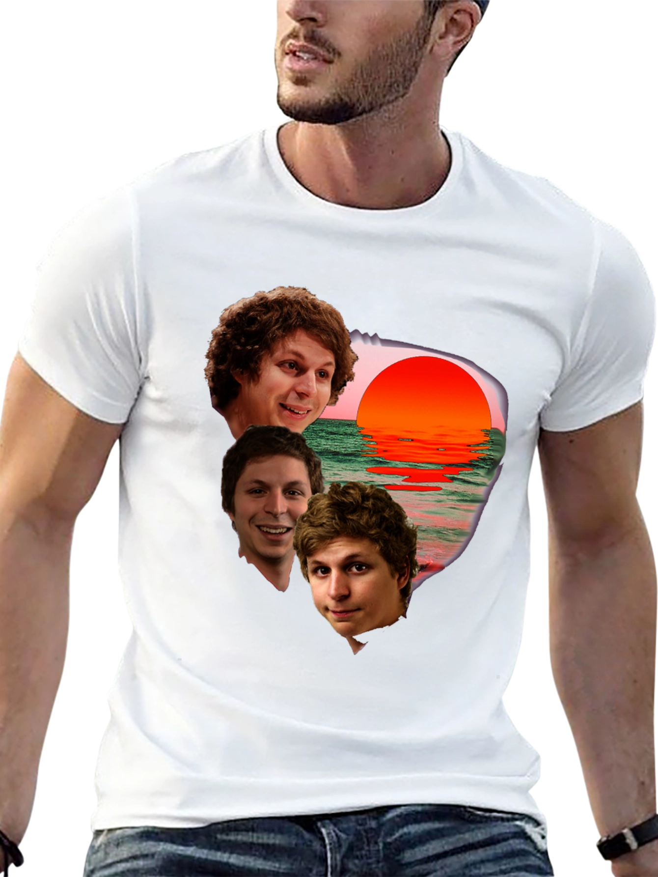 Michael Cera Sunset T-Shirt