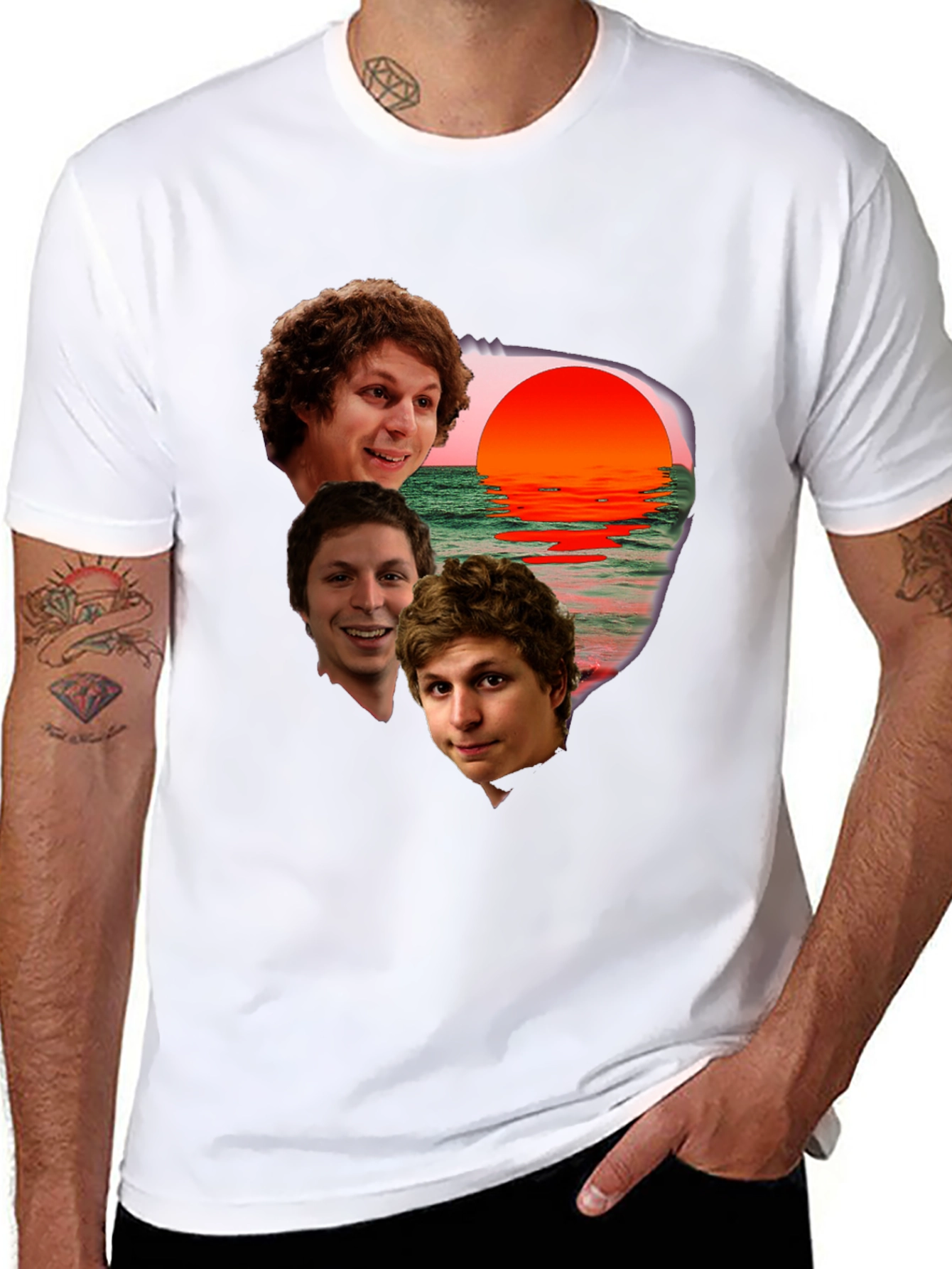 Michael Cera Sunset T-Shirt