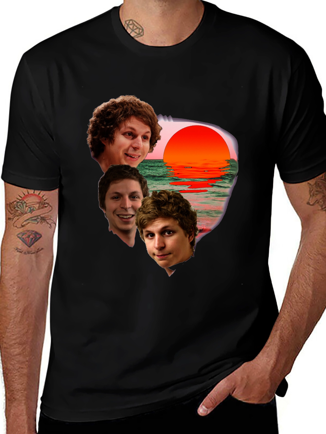Michael Cera Sunset T-Shirt