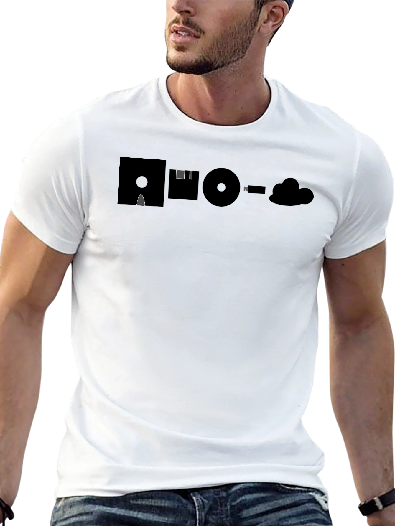 Tech Evolution Black T-Shirt