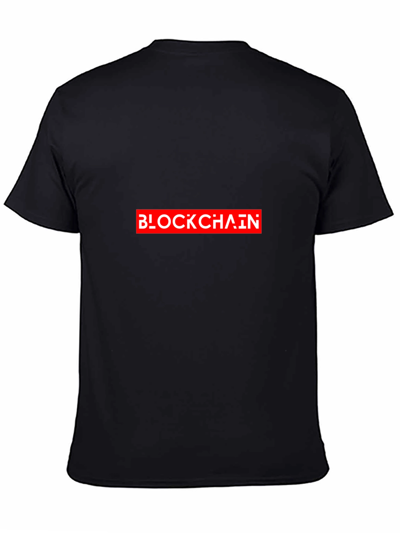Blockchain Graphic T-Shirt - Crypto Design