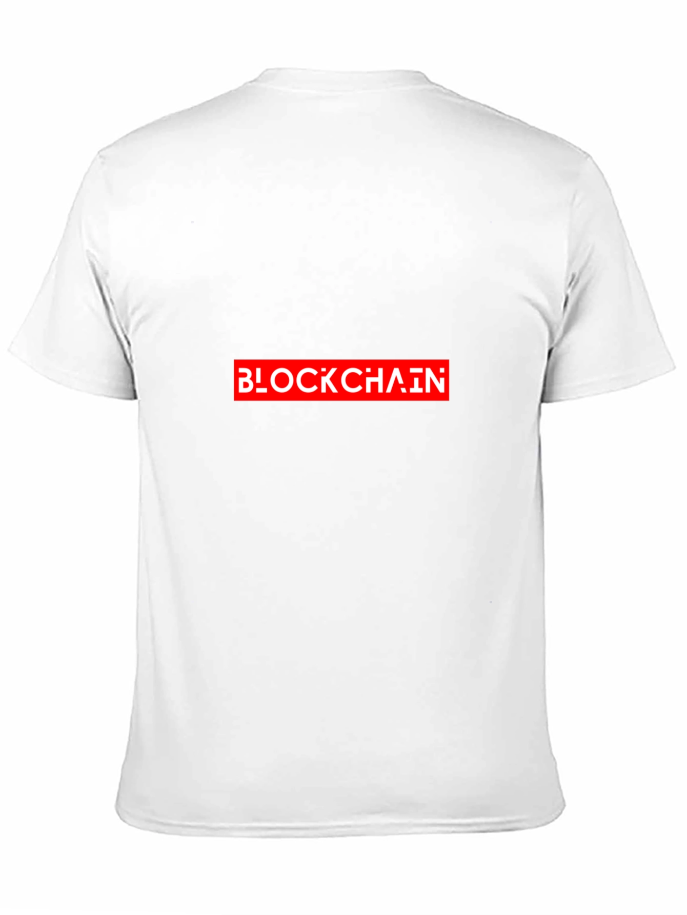 Blockchain Graphic T-Shirt - Crypto Design