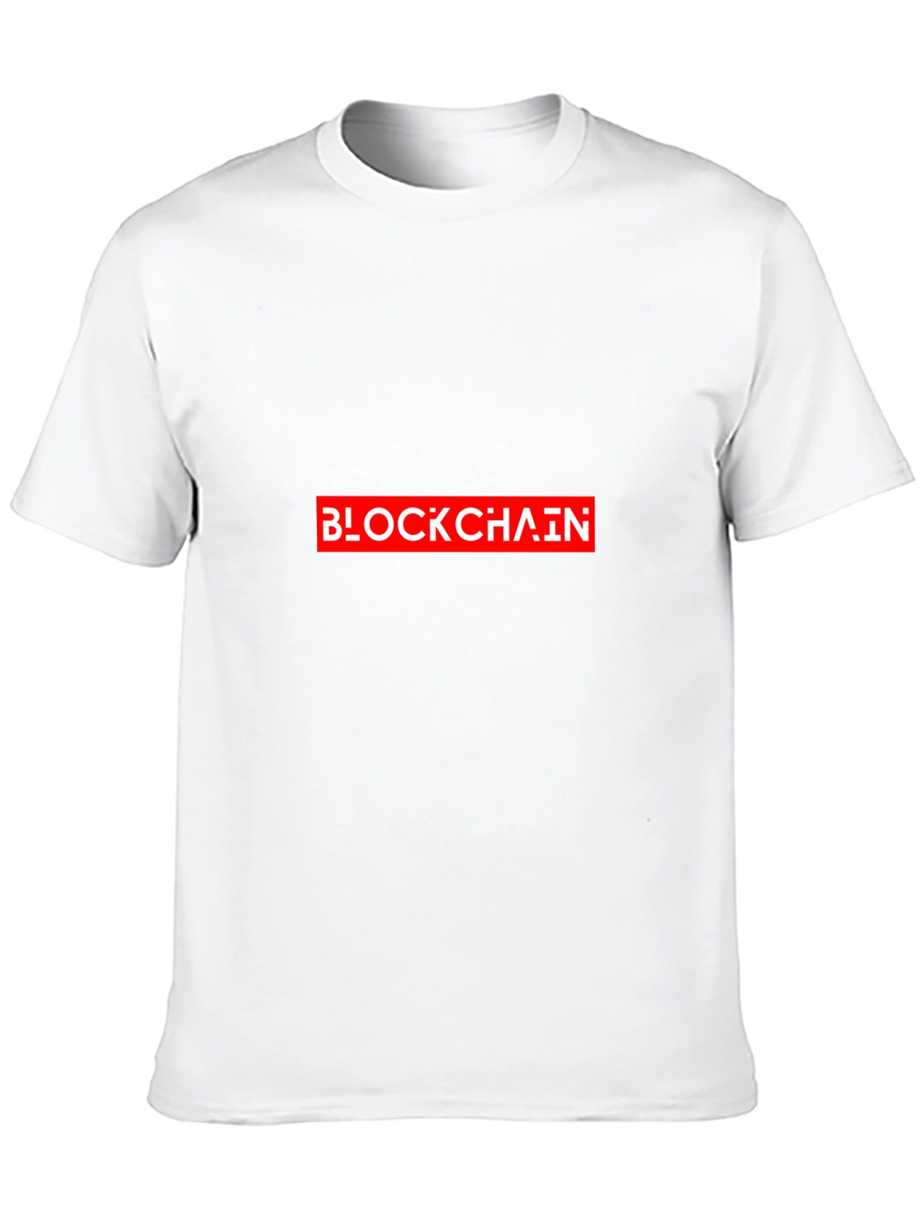 Blockchain Graphic T-Shirt - Crypto Design