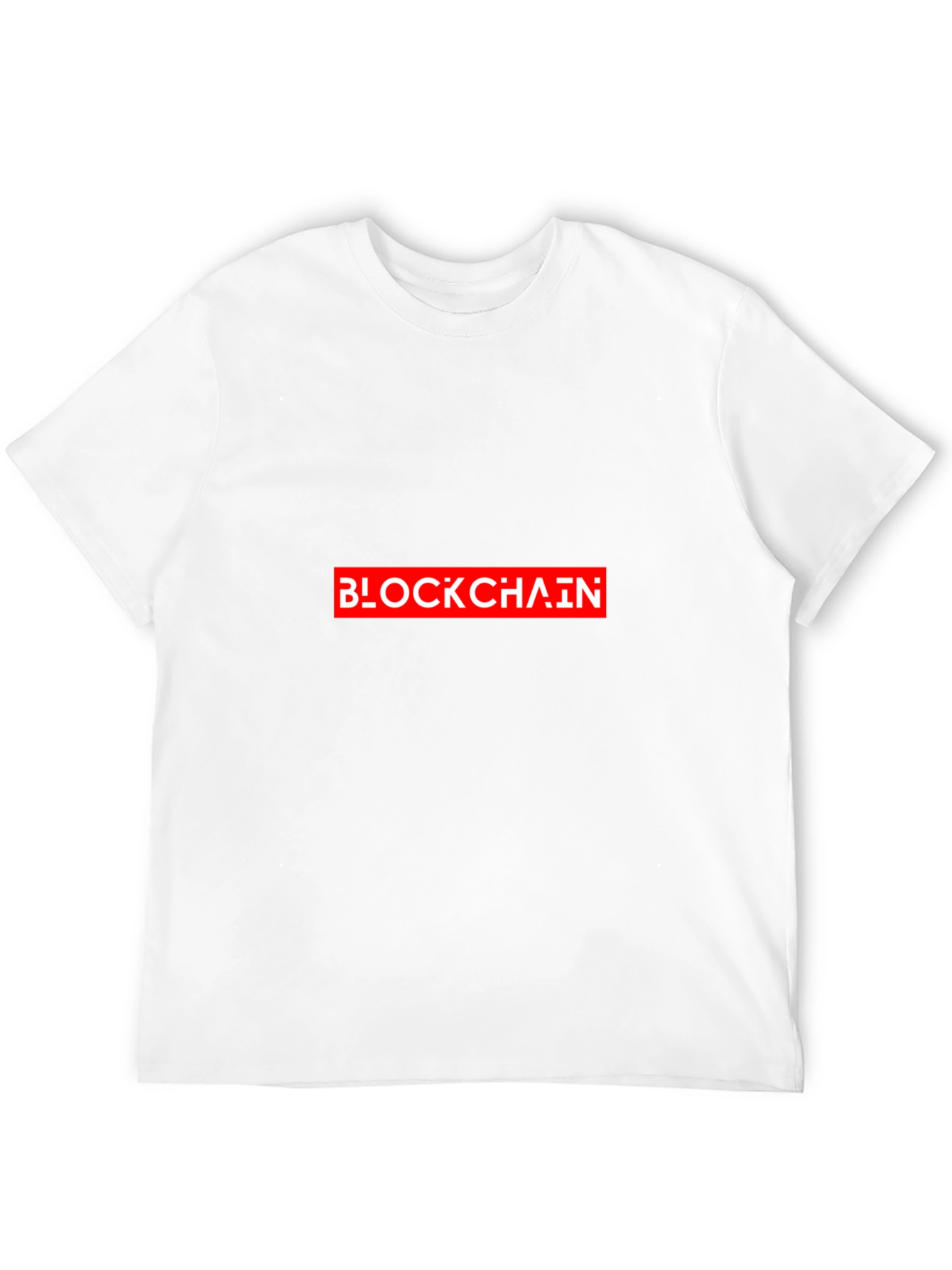 Blockchain Graphic T-Shirt - Crypto Design