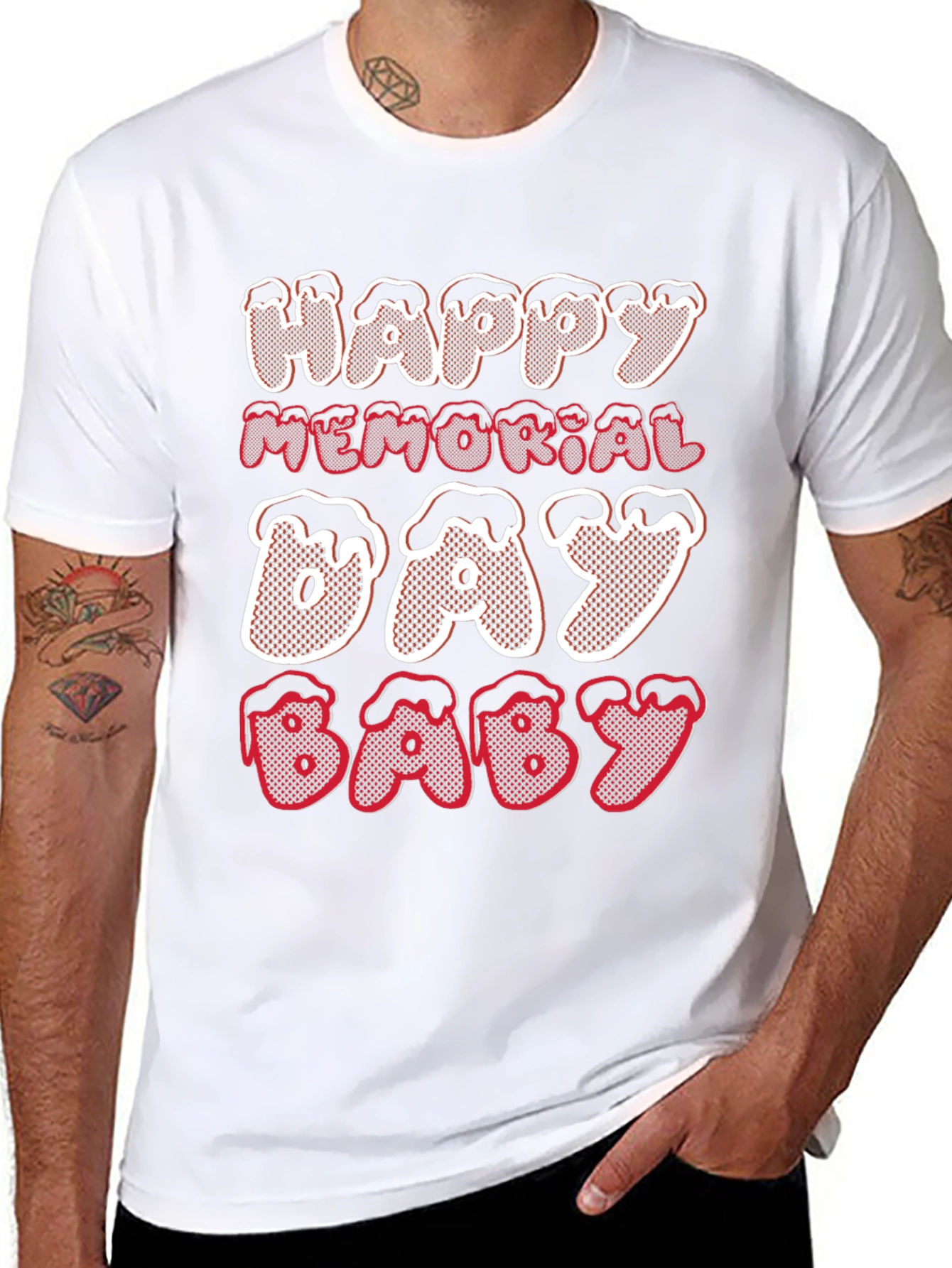 Happy Memorial Day Baby T-Shirt