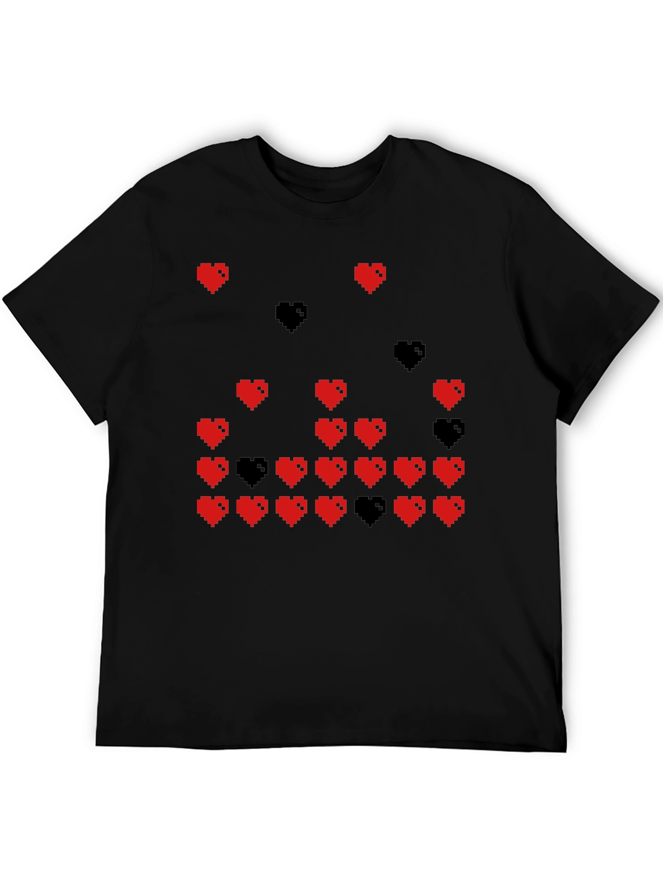 Pixel Heart Graphic T-Shirt - Gamer Tee
