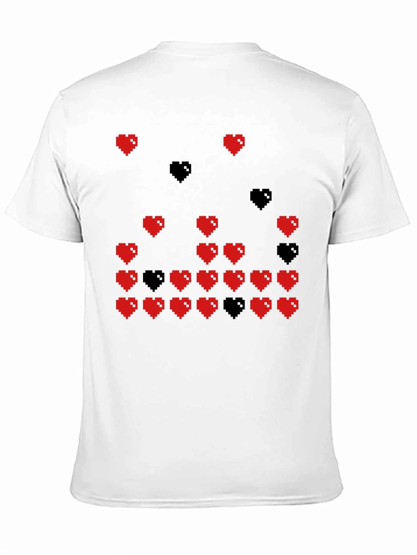 Pixel Heart Graphic T-Shirt - Gamer Tee