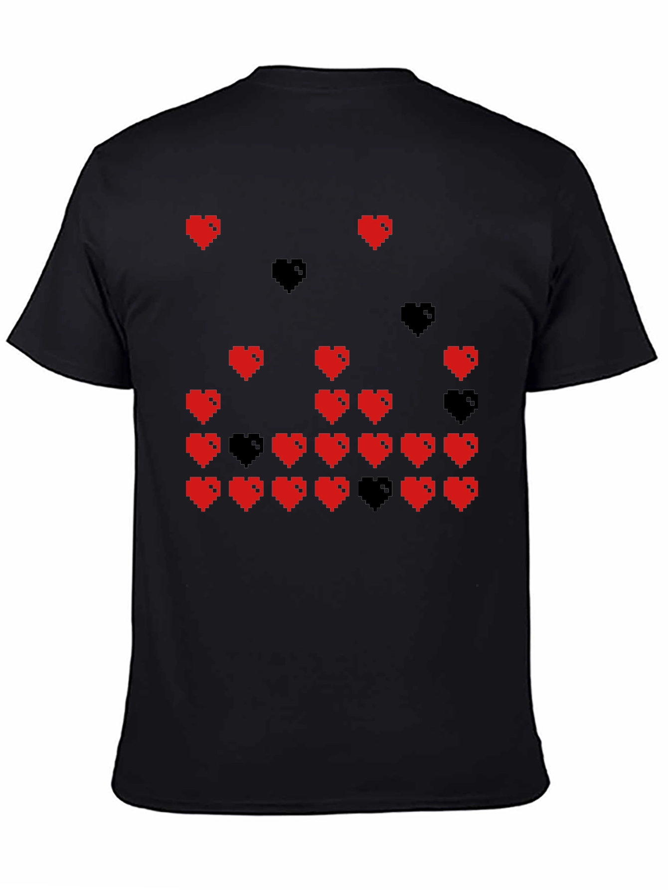 Pixel Heart Graphic T-Shirt - Gamer Tee