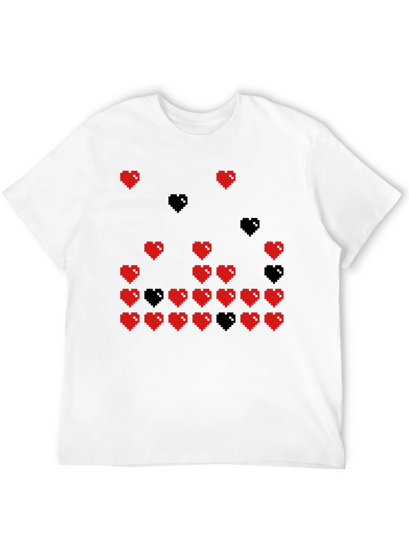 Pixel Heart Graphic T-Shirt - Gamer Tee