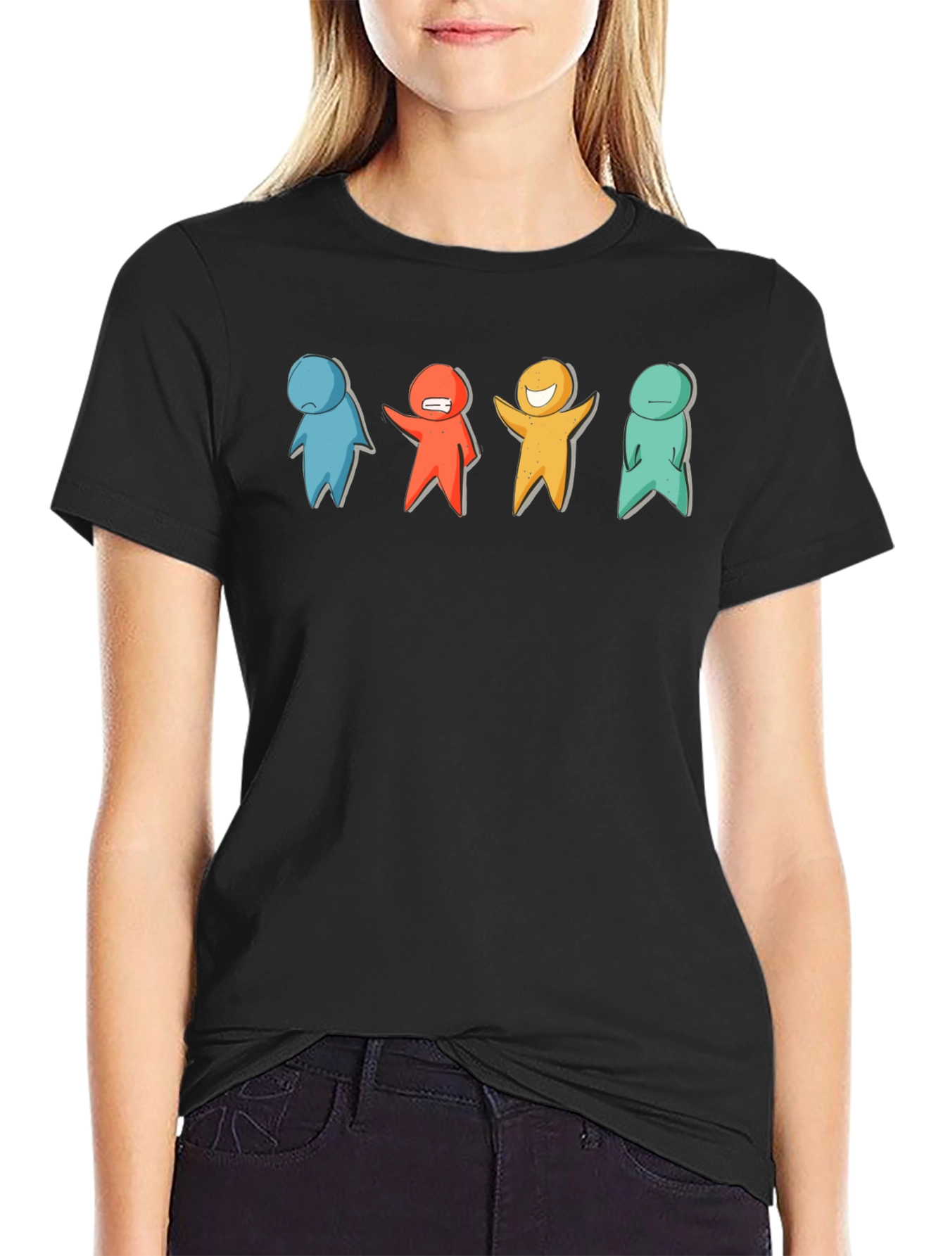 Emotional Figures Graphic Tee
