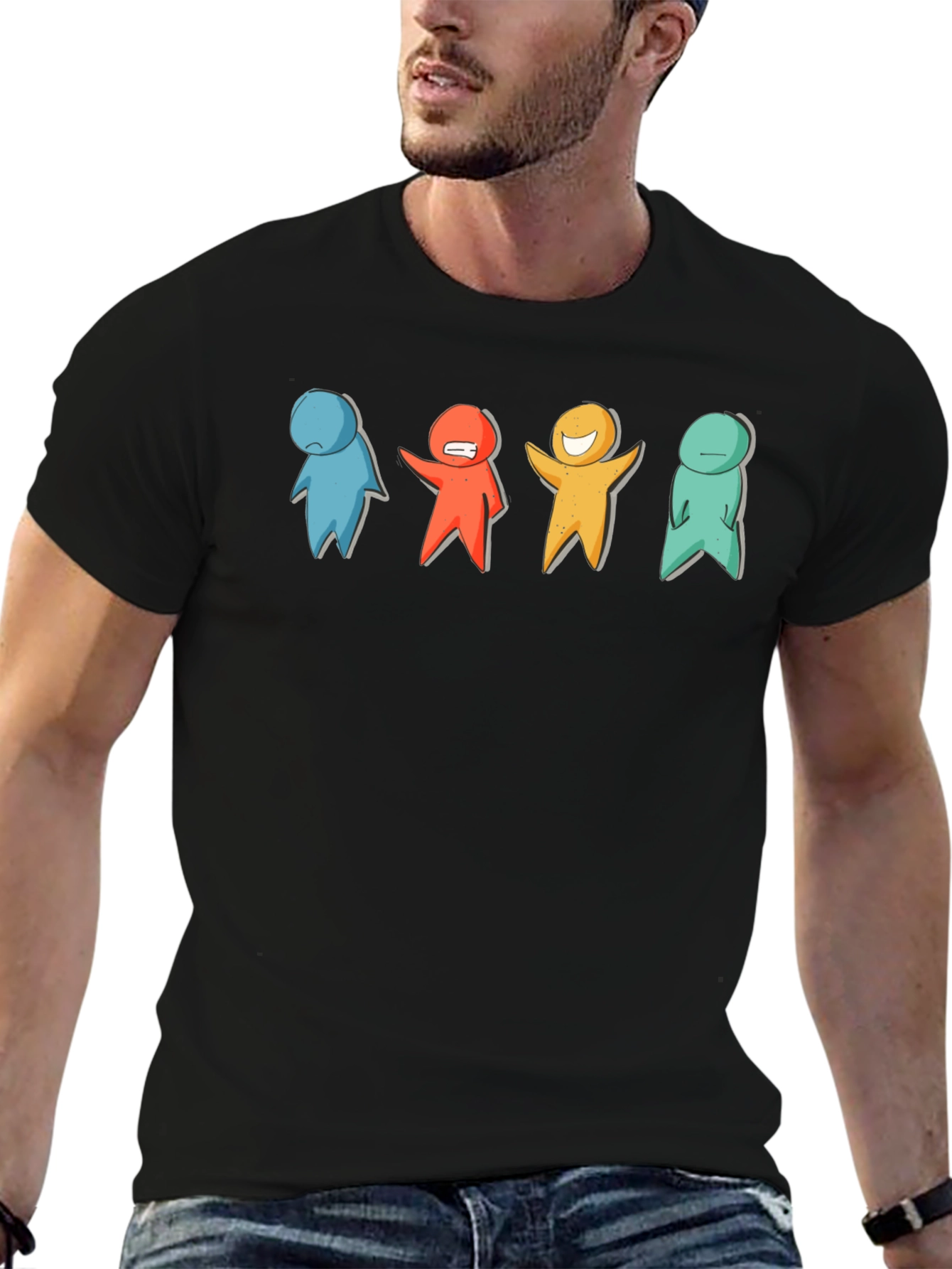 Emotional Figures Graphic Tee