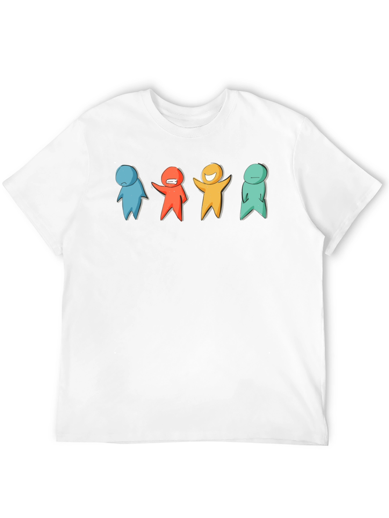 Emotional Figures Graphic Tee