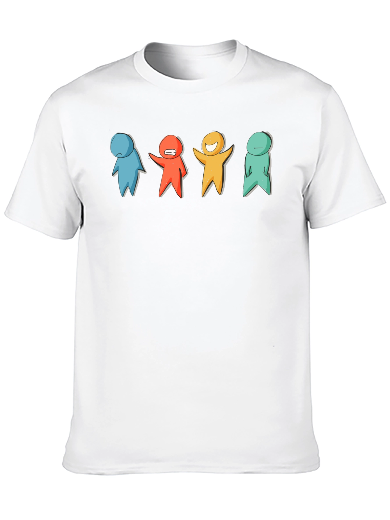 Emotional Figures Graphic Tee